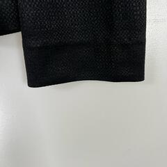 Paul Smith ポール・スミス ノーカラージャケット ポリエステル ブラック レディース 38【古着】【中古】の画像