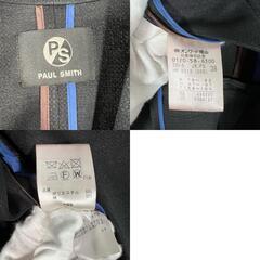 Paul Smith ポール・スミス ノーカラージャケット ポリエステル ブラック レディース 38【古着】【中古】の画像