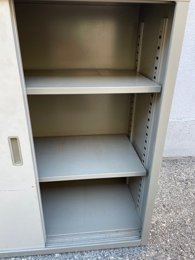 ★ コクヨ スチールキャビネット 幅約88x高さ89x奥行き約40cm 鍵なし 事務用品 書庫 物置