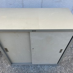 コクヨ　スチールキャビネット　幅約88センチ　高さ89センチ　奥行き約40センチ　鍵なしの画像