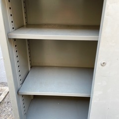 コクヨ　スチールキャビネット　幅約88センチ　高さ89センチ　奥行き約40センチ　鍵なしの画像