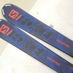 札幌市 清田区 サロモン SALOMON ジュニアスキー板 サロモン S/FORCE JR 130㎝ ネイビー系の画像