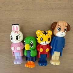 しまじろう　キャラクター 知育玩具 4体セットの画像