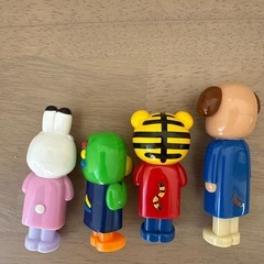しまじろう　キャラクター 知育玩具 4体セットの画像