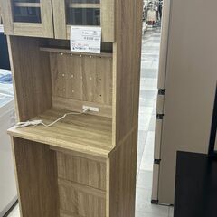 ★リユースのサカイ千葉中央店★  レンジボード ブラウン H183×D42×W61 クリーニング済み TC5745の画像