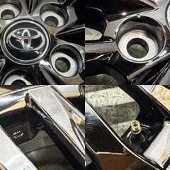 【新品展示品】TOYOTA トヨタ 40ヴェルファイア 純正ホイール 19インチ 4本 7J5HPCD120+40 スパッタリング 40アルファードにも　(MHA737)クレジットカード QRコード決済可能の画像