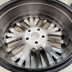 【新品展示品】TOYOTA トヨタ 40ヴェルファイア 純正ホイール 19インチ 4本 7J5HPCD120+40 スパッタリング 40アルファードにも　(MHA737)クレジットカード QRコード決済可能の画像