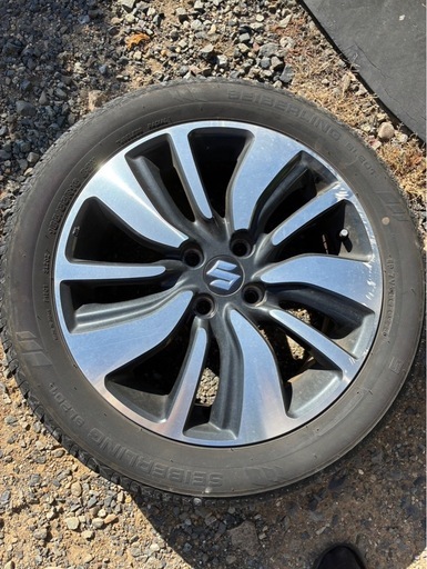 【値下げ】スイフト夏タイヤホイール付き 185/55R16