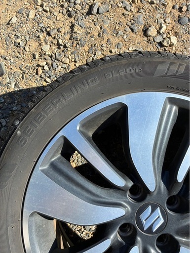 【値下げ】スイフト夏タイヤホイール付き 185/55R16