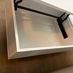 エアリゾーム ローテーブル 天板昇降式 収納付 北欧 モダン おしゃれテーブルの画像