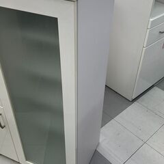 ★リユースのサカイ千葉中央店★  レンジ台 ホワイト H115×D40×W80 クリーニング済み TC5741の画像