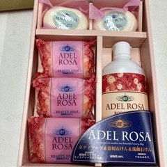 A2512-336 ADEL ROSA 石けん&ソープセット 未使用 保管期間不明の画像