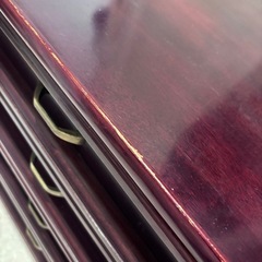 【取引中】カリモク 衣装棚／レトロ家具の画像