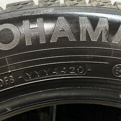 YOKOHAMA ice GUARD iG60 195/65R16 16インチ スタッドレス 4本 20年製 バリ溝 ライズ ロッキー アテンザスポーツ レックス等　(MTI988)クレジットカード QRコード決済可能の画像