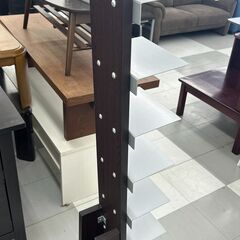 ★リユースのサカイ千葉中央店★  収納ラック ブラウン H144×D30×W30 クリーニング済み TC5744の画像