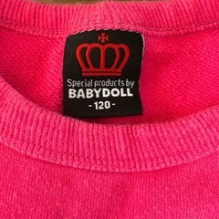 baby doll ミニーちゃんトレーナーの画像