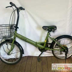 【A163】CREW SWITCH BICYCLE 20インチ 折りたたみ式自転車の画像