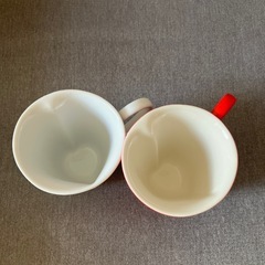 ハートのマグカップの画像