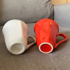 ハートのマグカップの画像