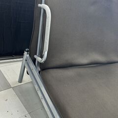 ★リユースのサカイ千葉中央店★  折り畳みベッド ブラウン H×D×W クリーニング済み TC5747の画像