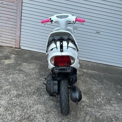 HONDA DIO AF34 AF35ライブディオ ZX仕様 カスタムホワイトの画像