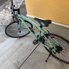 ビアンキ自転車　タイヤ交換済みの画像