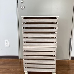 野菜ストッカー【町田市再生家具】　252645の画像