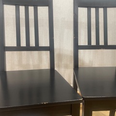 IKEA STEFAN ステーファン チェア　ブラウンブラック　 2脚セットの画像