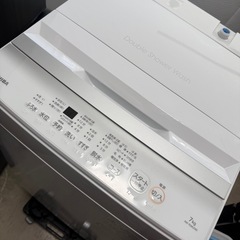 2024年　TOSHIBA 洗濯機　7kg  美品の画像