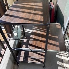 収納棚、キッチンラックの画像