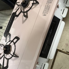 2022年　リンナイ　都市ガスコンロ   ピンクの画像