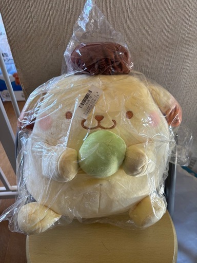 ポムポムぷりん人形 (プロフ必読♡める) 富士宮のおもちゃ《ぬいぐるみ