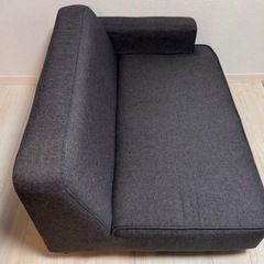 ソファー（グレー）　の画像