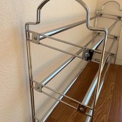 [12/14まで]シューズラック　伸縮可能の画像