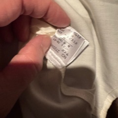 ETONAL FLOW ブラウス 白 ホワイト 長袖シャツ 美品　女性Mサイズの画像