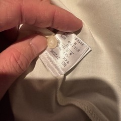 ETONAL FLOW ブラウス 白 ホワイト 長袖シャツ 美品　女性Mサイズの画像