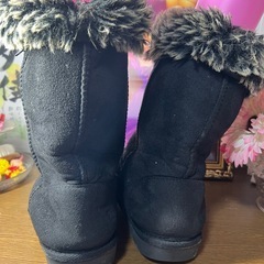 ムートン ブーツ 2足set mサイズ 23cm～23.5の画像