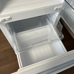 シャープ冷蔵庫　一人暮らしの画像