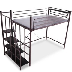 LOWYA セミダブルロフトベッドの画像