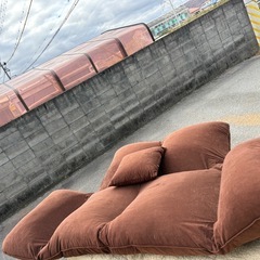 2人掛けチップカウチソファの画像