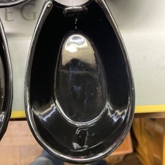 エンテック メラミンレンゲ受皿（小） 黒 C-80(B) 中華 麺 スープ ラーメン 本格的 軽い 業務用 の画像