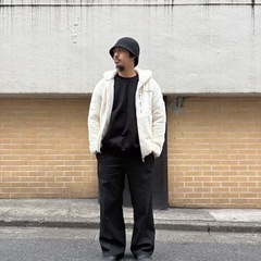 TATRAS ファーアウター　アイボリーの画像