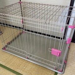 犬ケージ　スライドサークル　Ｍ　ストロベリーの画像