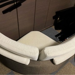 コーナーソファ 2人掛けの画像