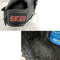 新品 ★ZETT ゼット★ 軟式用グローブ BDG3511 オールラウンドモデル 右投用 野球グラブ ブラック 黒☆札幌市 白石店 の画像