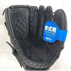新品 ★ZETT ゼット★ 軟式用グローブ BDG3511 オールラウンドモデル 右投用 野球グラブ ブラック 黒☆札幌市 白石店 の画像