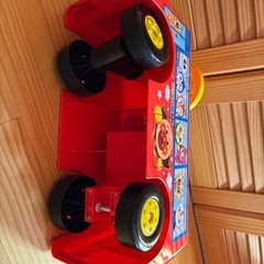 アンパマン　バス　止まりますボタン付きの画像