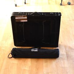 8tail アウトドア キャンプ テーブル 折りたたみテーブル 軽量 アルミ 耐熱メッシュ＆MDF天板テーブル 120×50cmの画像