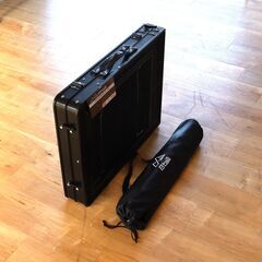 8tail アウトドア キャンプ テーブル 折りたたみテーブル 軽量 アルミ 耐熱メッシュ＆MDF天板テーブル 120×50cmの画像