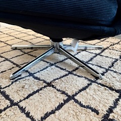 DYVLINGE ディヴリンゲ 回転イージーチェア, ケーリンゲ ブラックの画像